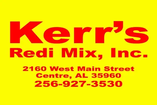 Kerr's Redi Mix | Concrete Service | Centre, Alabama