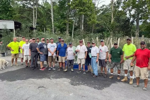 Lake Weiss Anglers Unlimited Habitat Build 2024