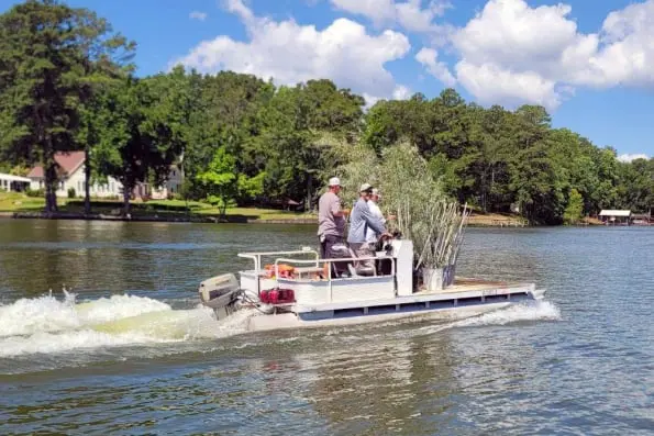 Lake Weiss Fish Habitat Build 2024 | Anglers Unlimited